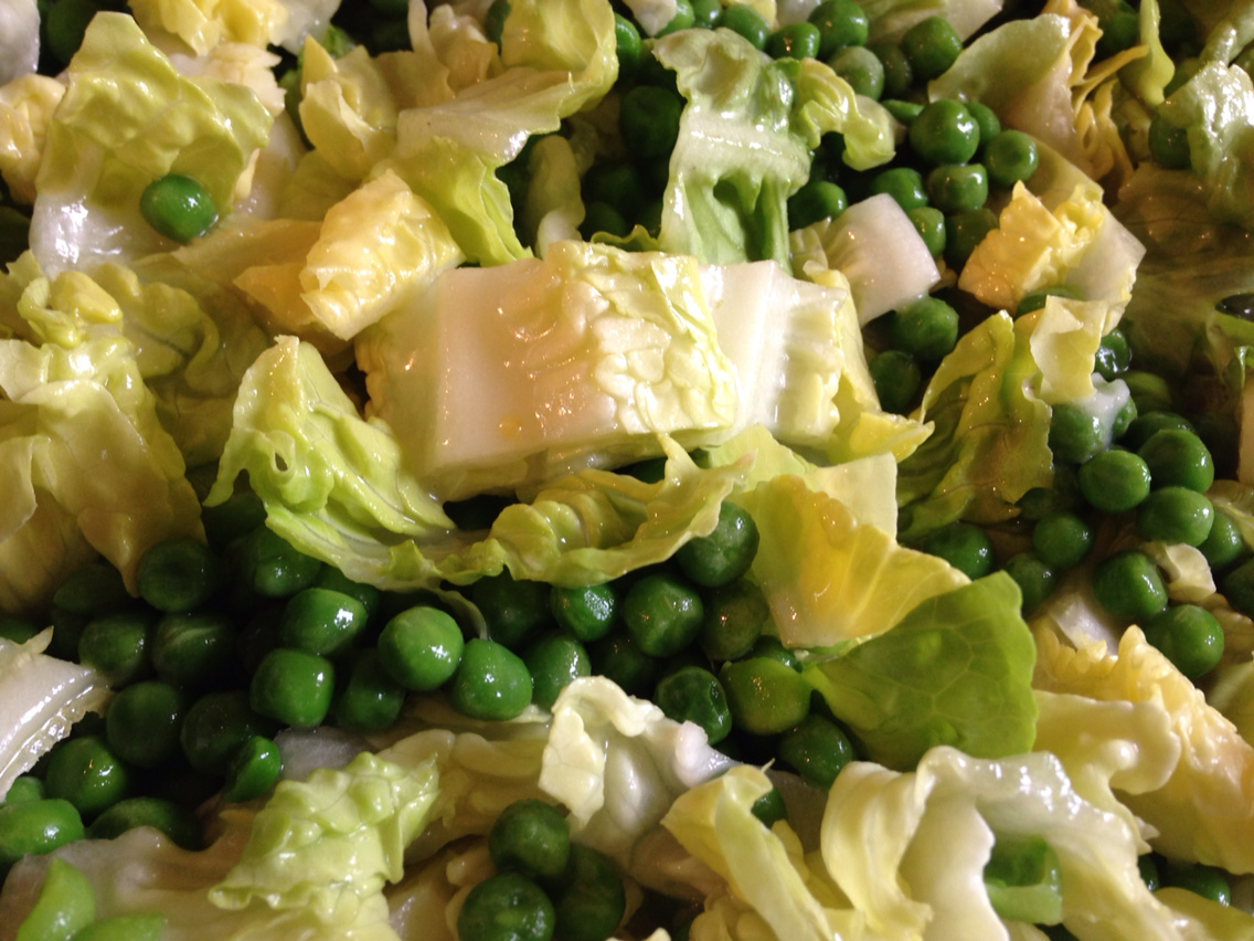 Pea in the French jamie Oliver