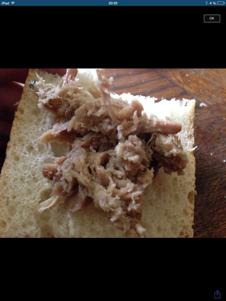 Less greasy rillette